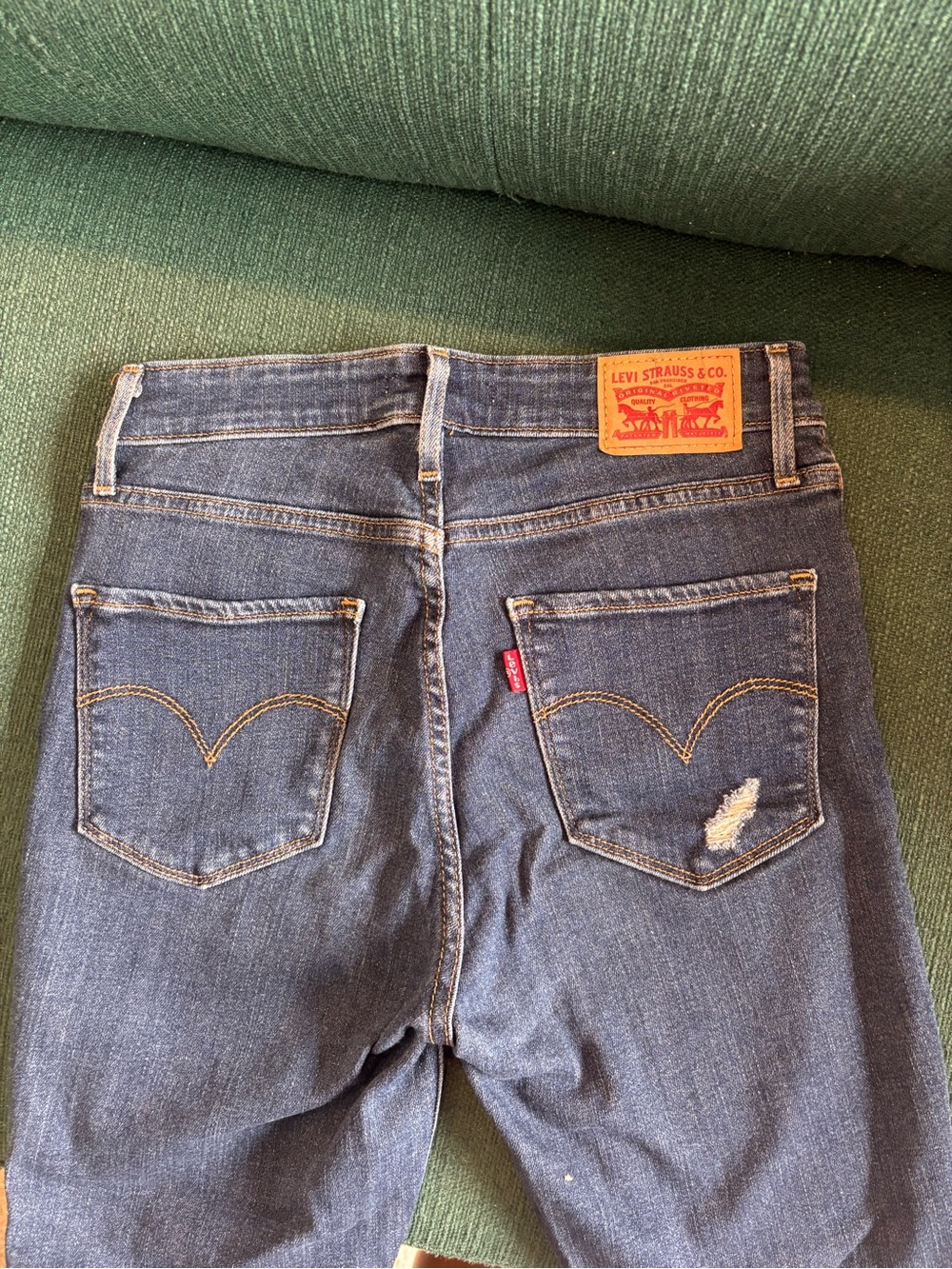 Levi's Dark Blue Denim skinny Jeans